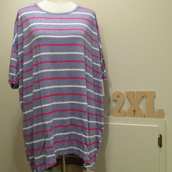 LuLaRoe Tops - NWT LuLaRoe Irma tunic, XXL